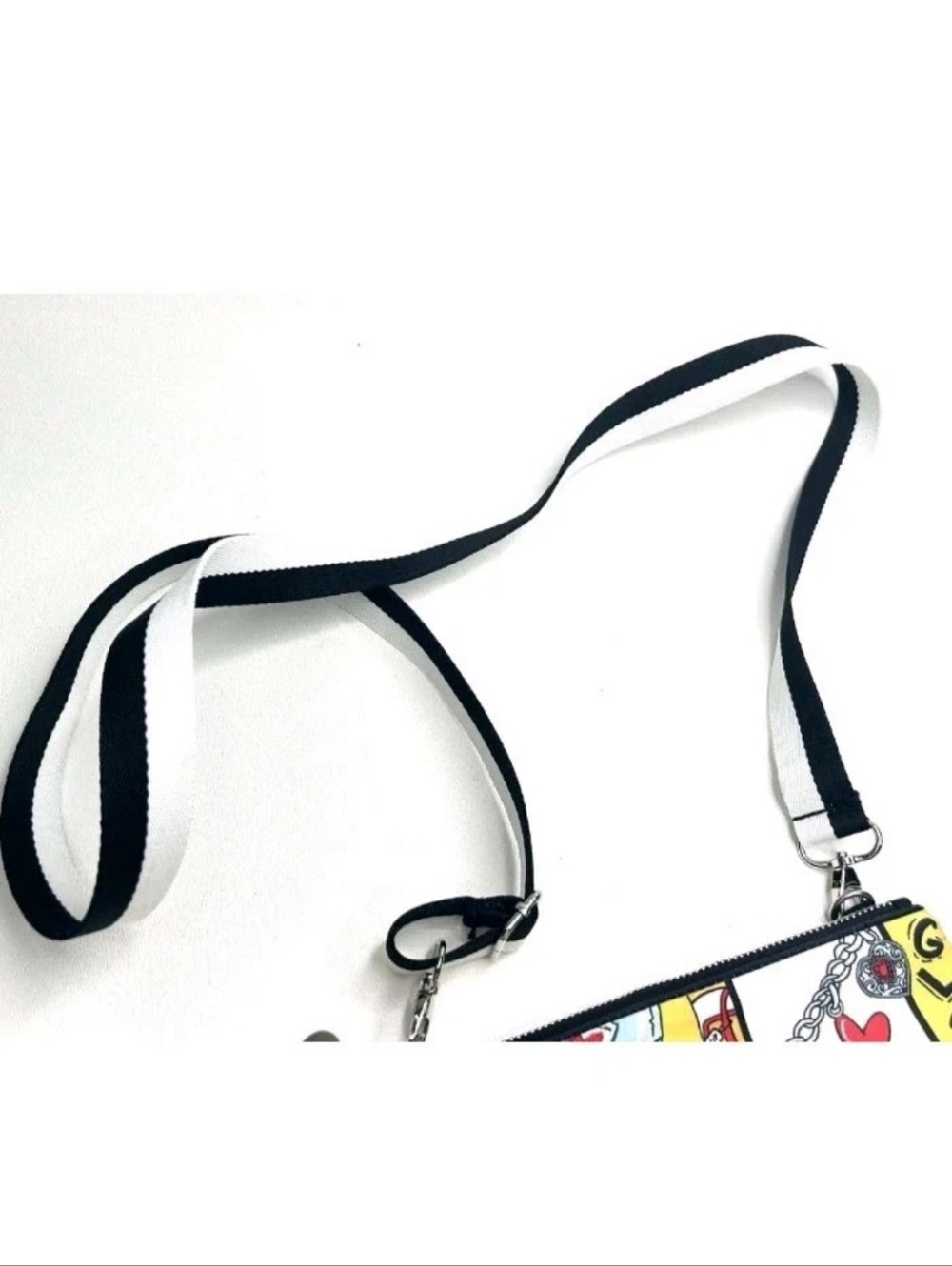 BRIGHTON Glam Girl Cross Body Pouch Purse, Fashionista Print, NWT - Picture 3 of 6